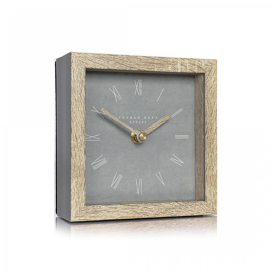 5'' Nordic Mantel Clock Cement