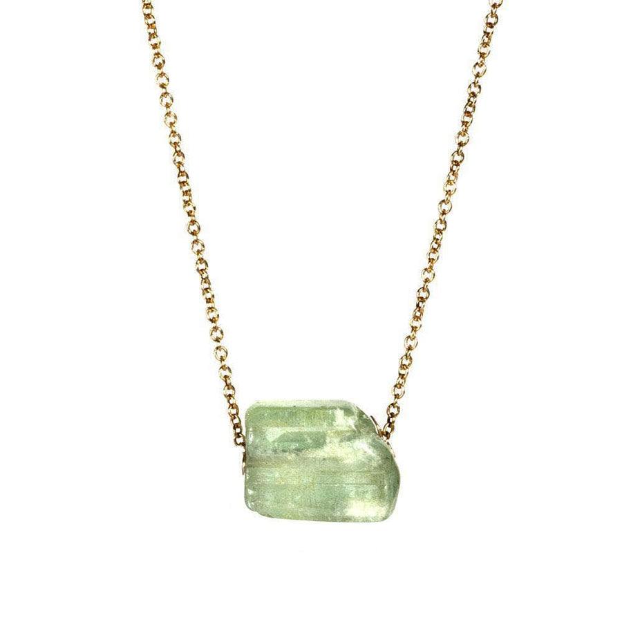 CAMILLA WEST JEWELLERY 'Reflected Sunlight' Aquamarine Gold Fill Necklace