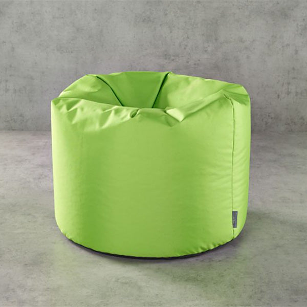 Beanbag Chair Indoors Outdoors in Line Green by Katrina Hampton
