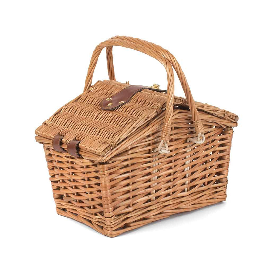 Double Lidded Picnic Basket Hamper 121 by Willow