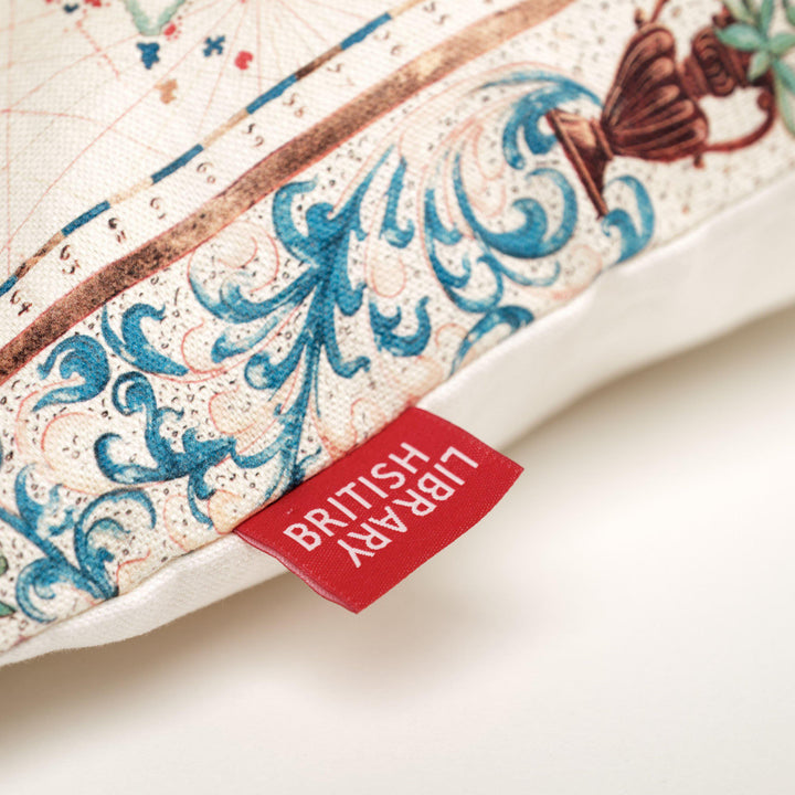 1568 Bristol Map - British Library Cushions - Handmade Cushions UK - WeLoveCushions