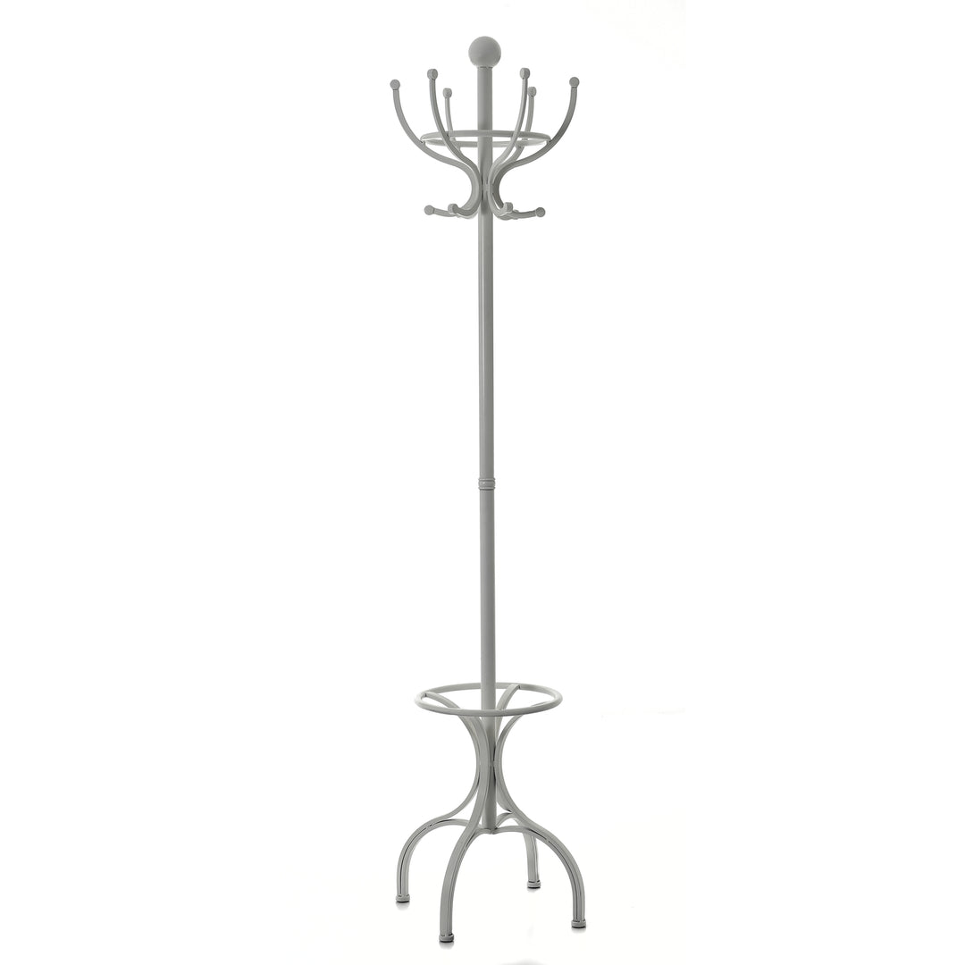 White Hat & Coat Stand