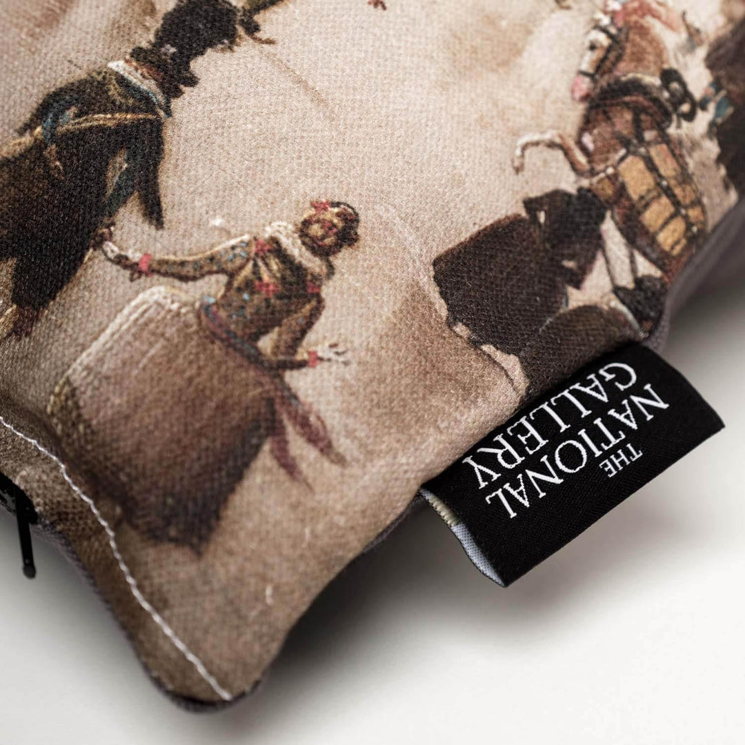 Luxe Bosschaert Still Life Landscape - National Gallery Cushion - Handmade Cushions UK - WeLoveCushions