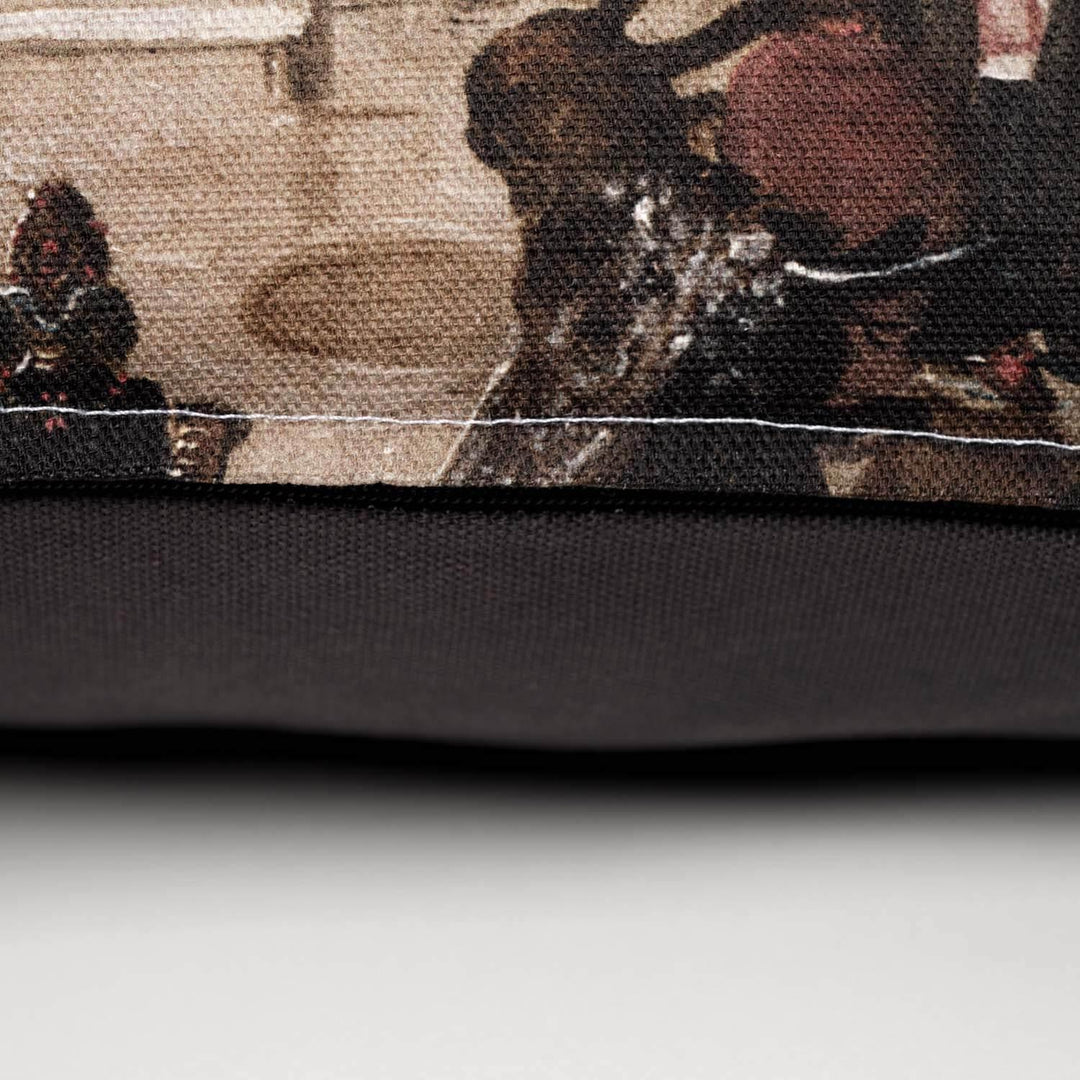 Luxe Bosschaert Still Life Landscape - National Gallery Cushion - Handmade Cushions UK - WeLoveCushions