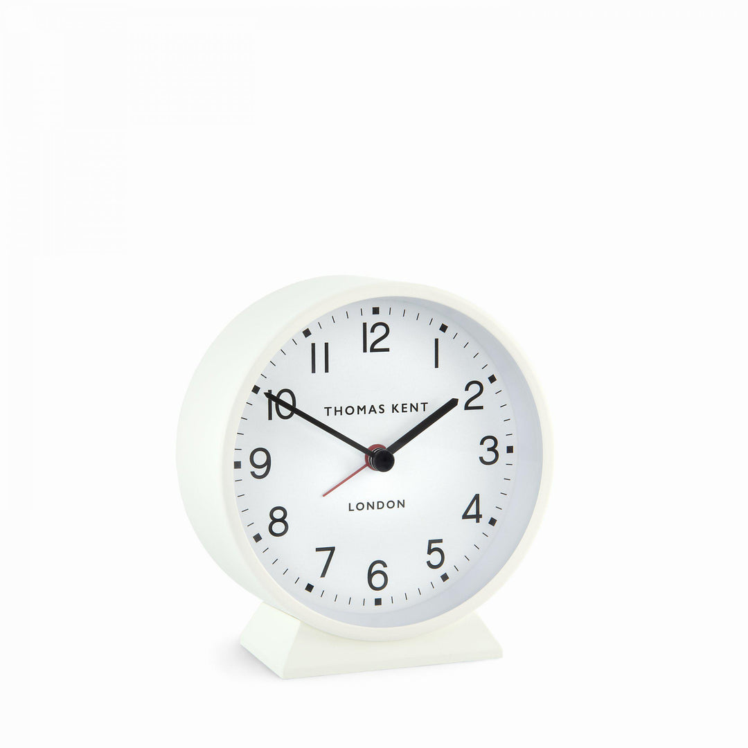 Thomas Kent 5" Puffin Alarm Clock Snowberry White