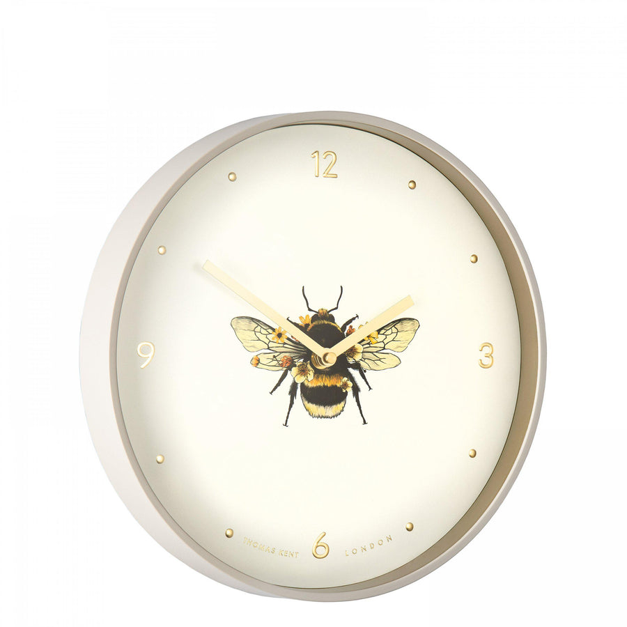 12'' Bee In Bloom Wall Clock