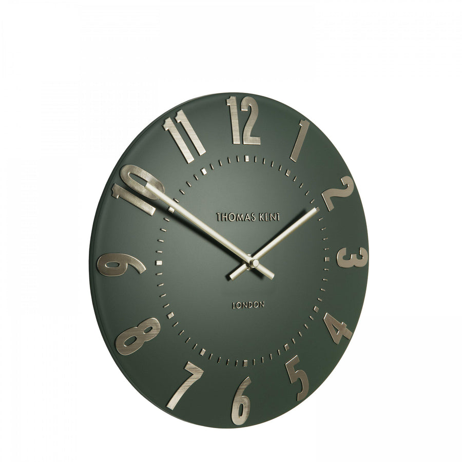 12'' Mulberry Wall Clock Olive Green