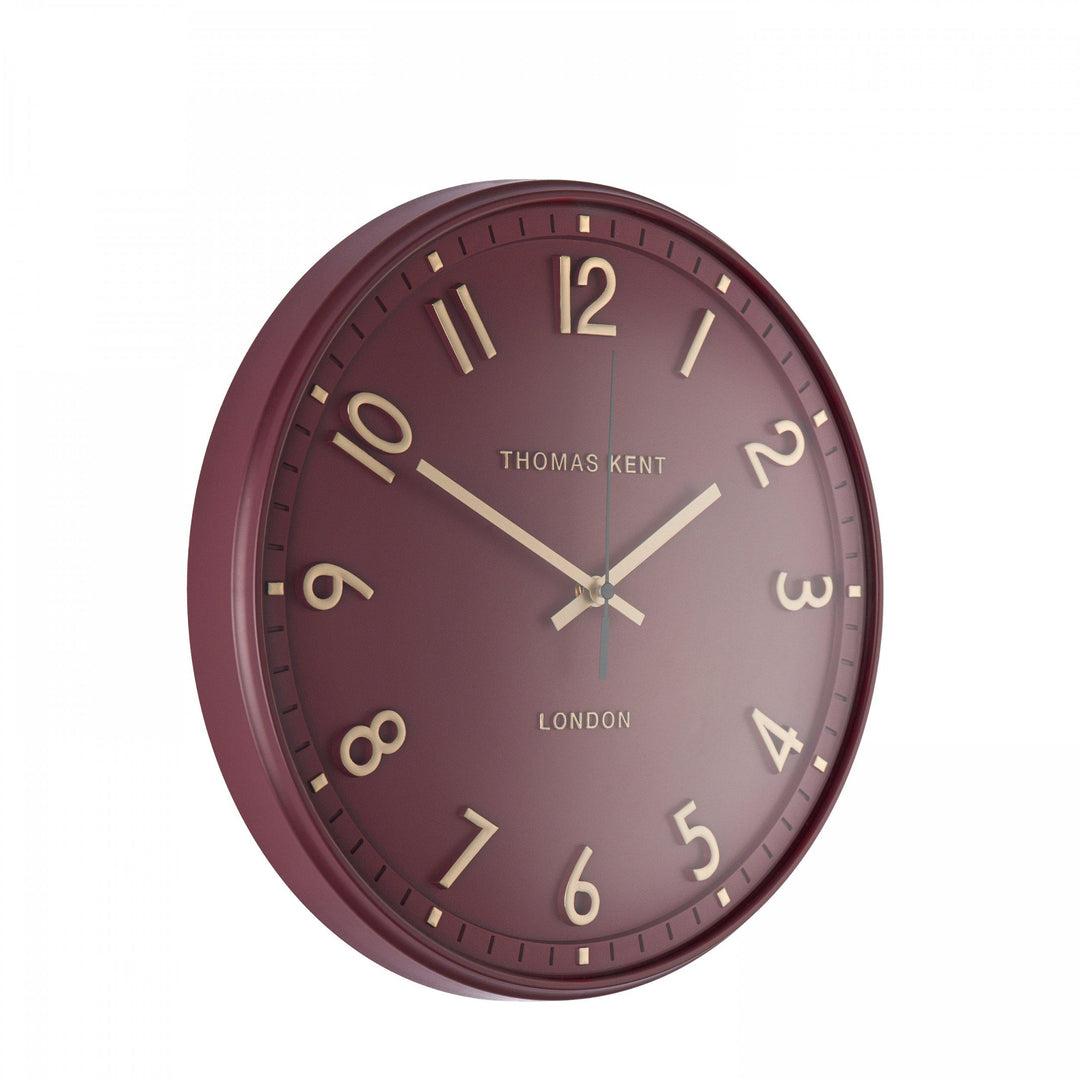 Thomas Kent 14" Tresco Wall Clock Berry