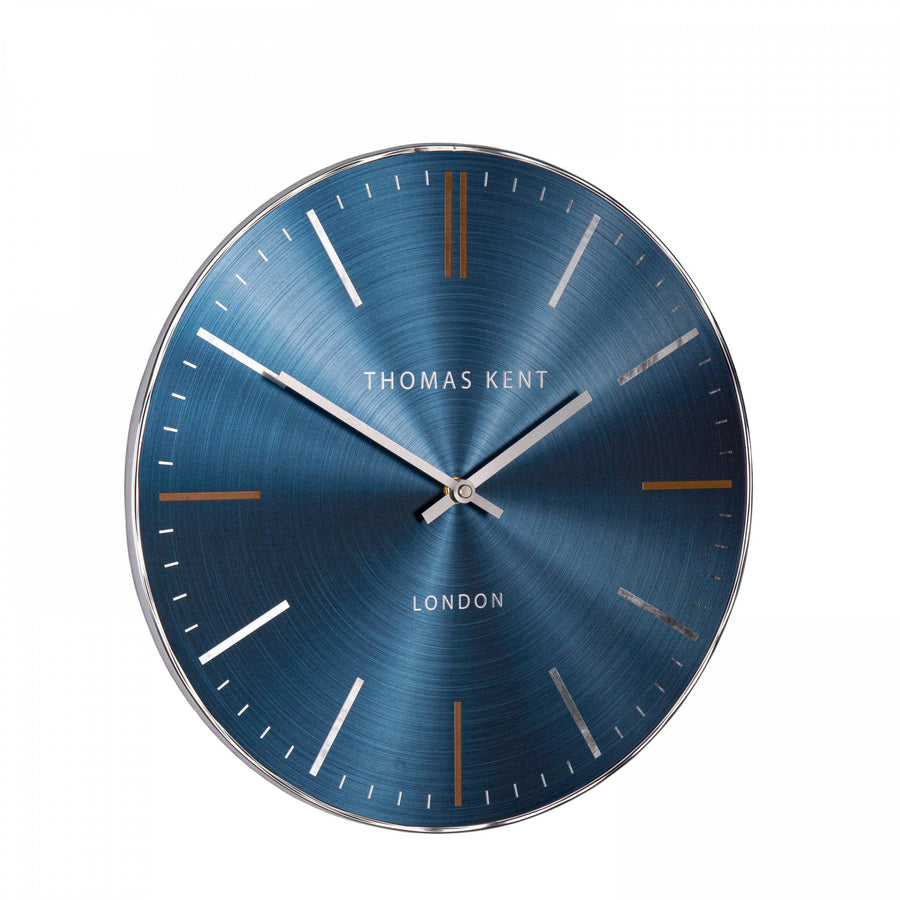 14" Bistro Wall Clock Sapphire