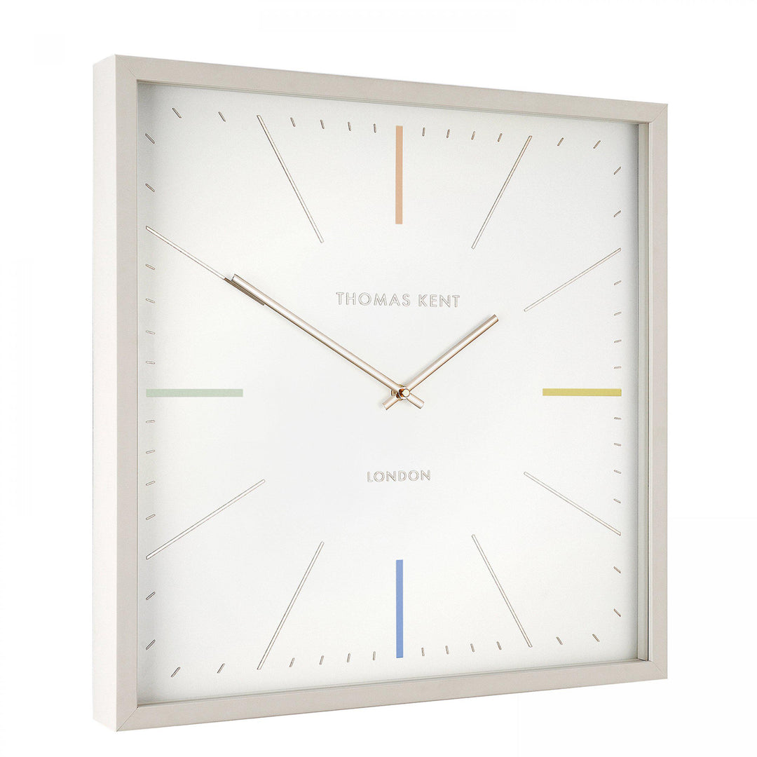 20'' Editor Wall Clock Light Grey