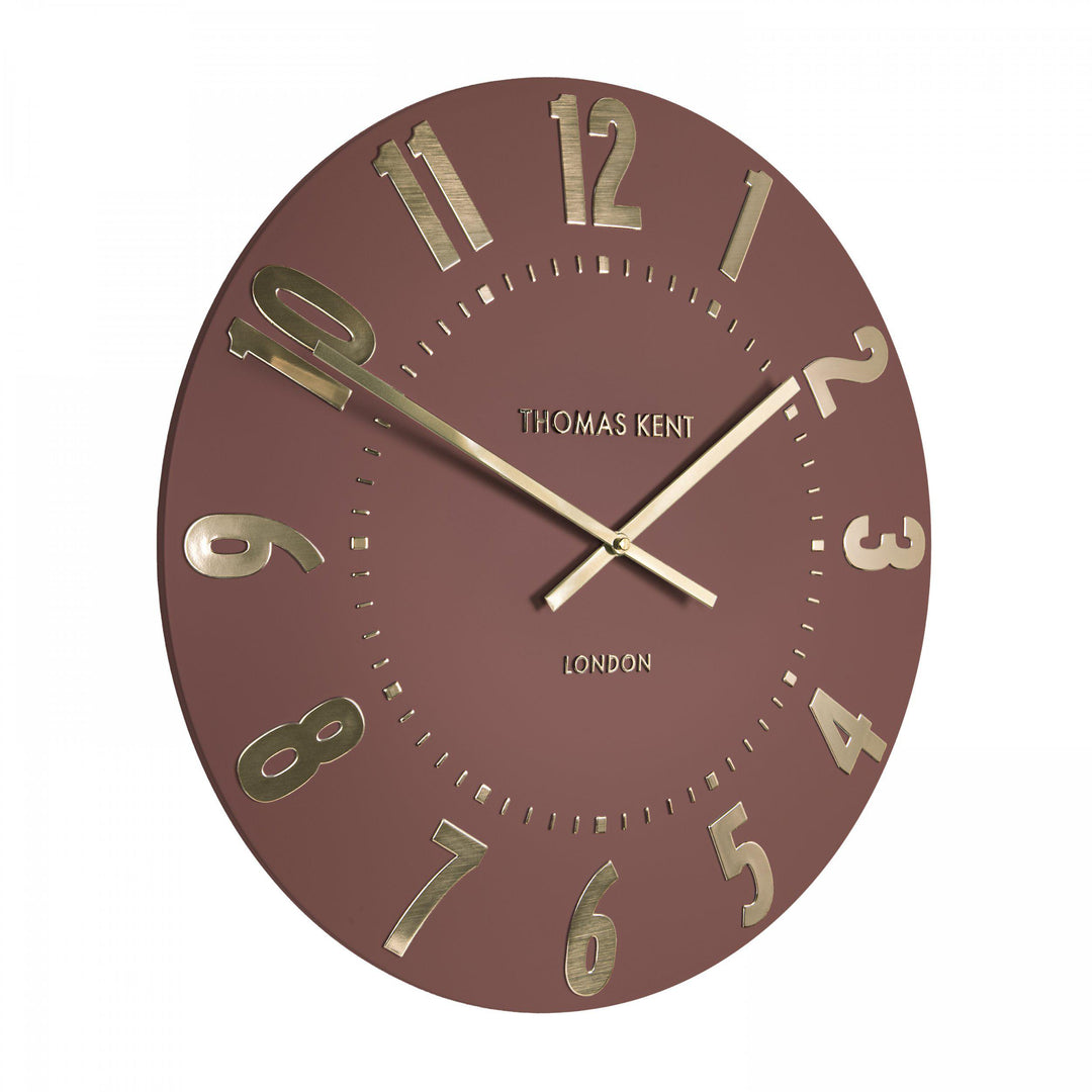 Thomas Kent 20'' Mulberry Wall Clock Auburn