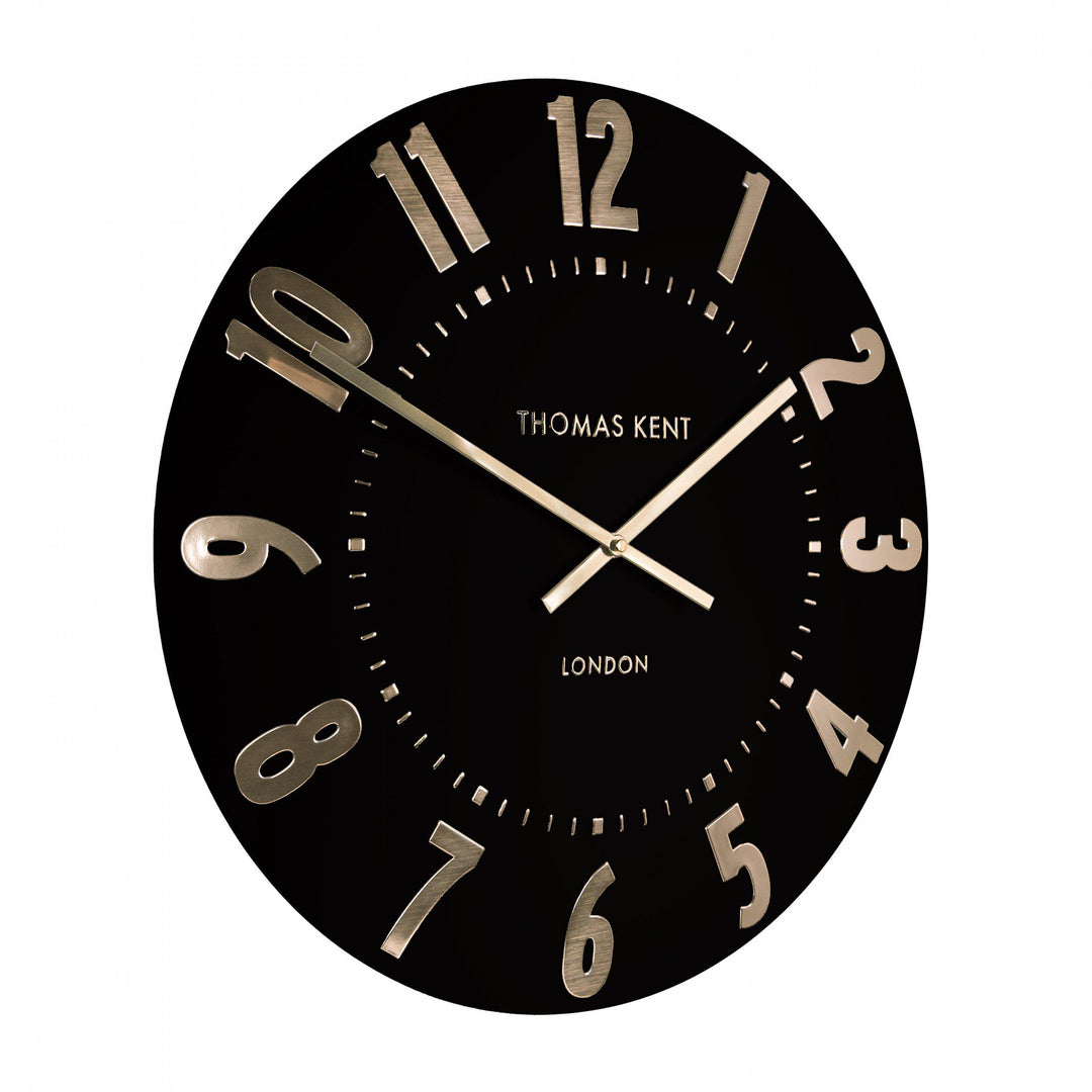 Thomas Kent 20'' Mulberry Wall Clock Noir