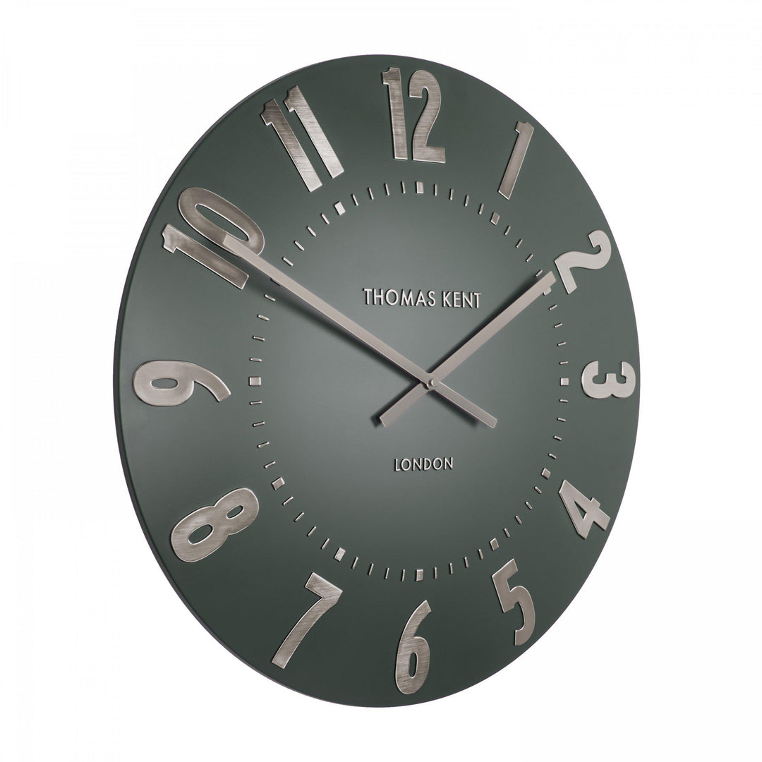 Thomas Kent 20'' Mulberry Wall Clock Olive Green