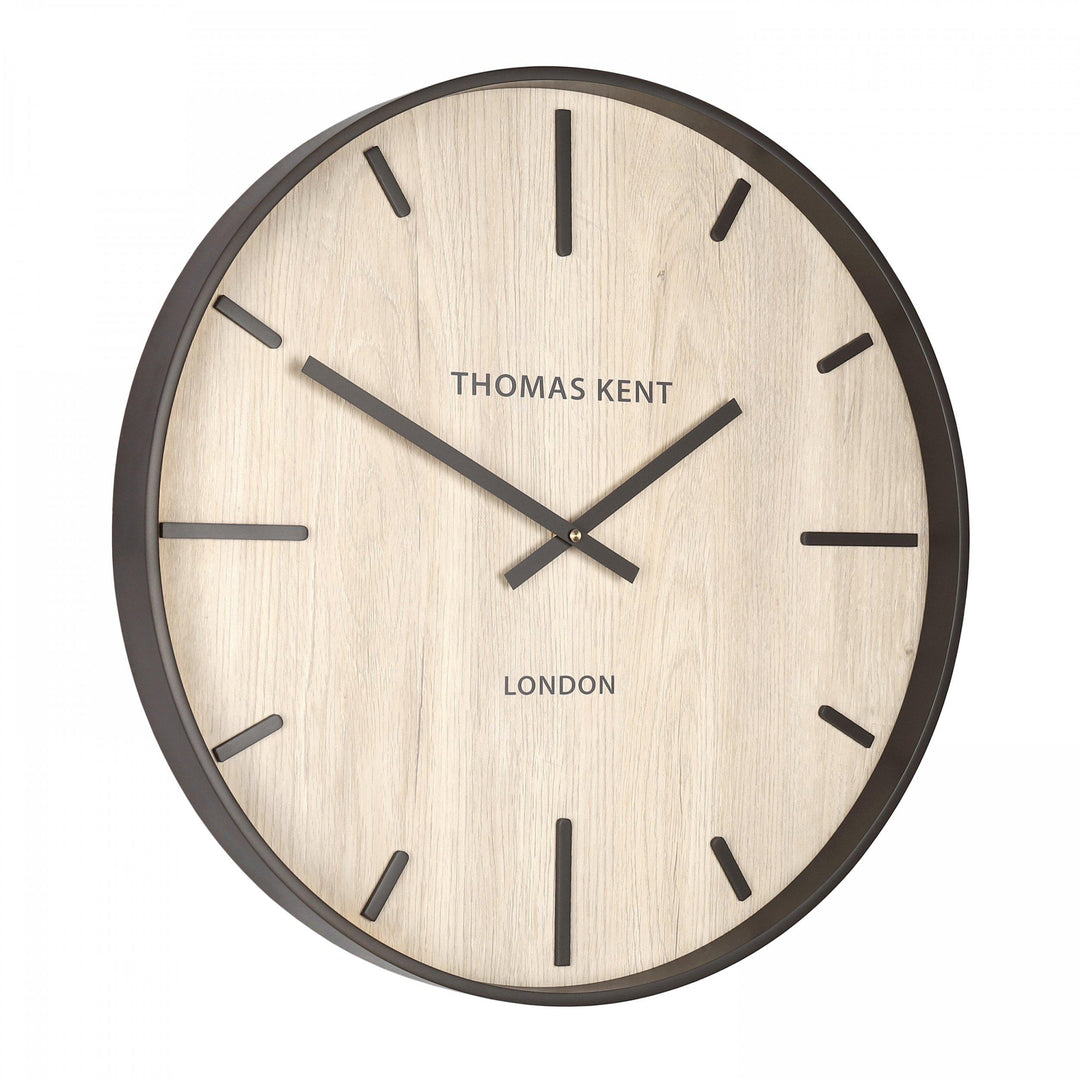 20" Woodstock Wall Clock White Oak