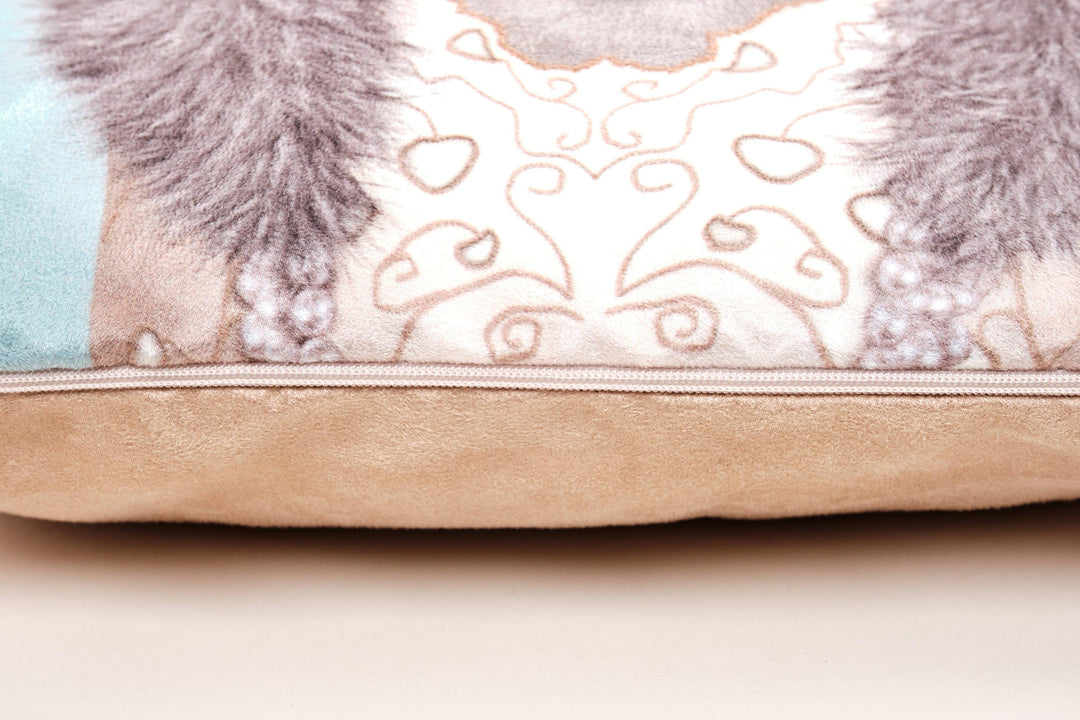 Acorns Brown Cushion - Christmas Seasonal Cushion - Handmade Cushions UK - WeLoveCushions