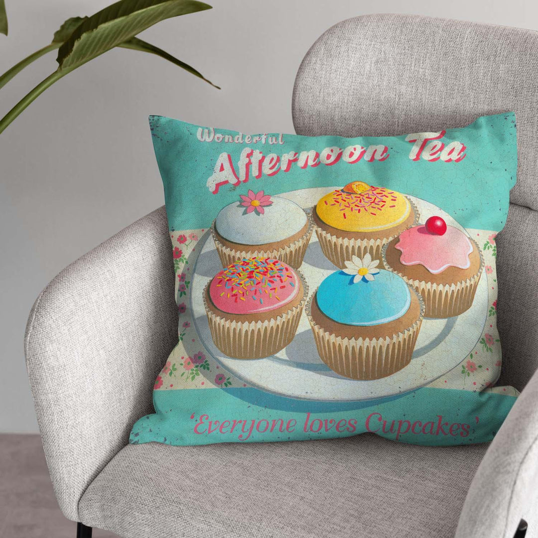 Afternoon Tea - Martin Wiscombe Cushion