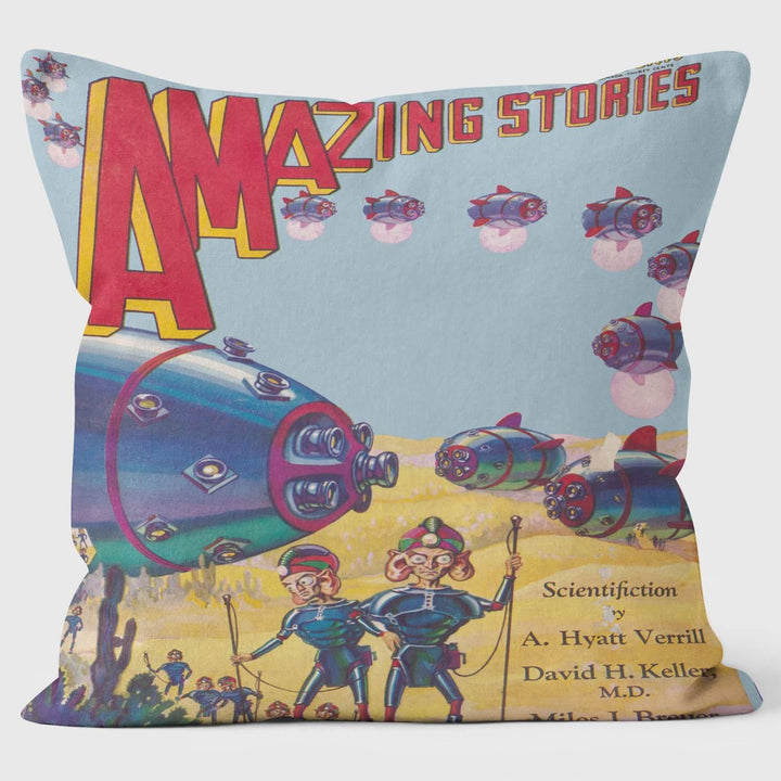 Amazing - Minion Landing - Pulp Fiction Cushion - Handmade Cushions UK - WeLoveCushions