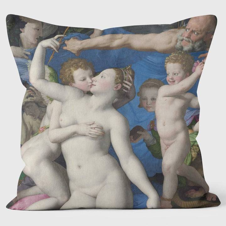 Allegory with Venus and Cupid - Bronzino‰۪s - National Gallery Cushion - Handmade Cushions UK - WeLoveCushions