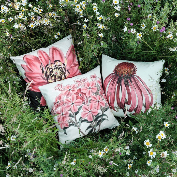 Aricula - Botanical Outdoor Cushion - Handmade Cushions UK - WeLoveCushions