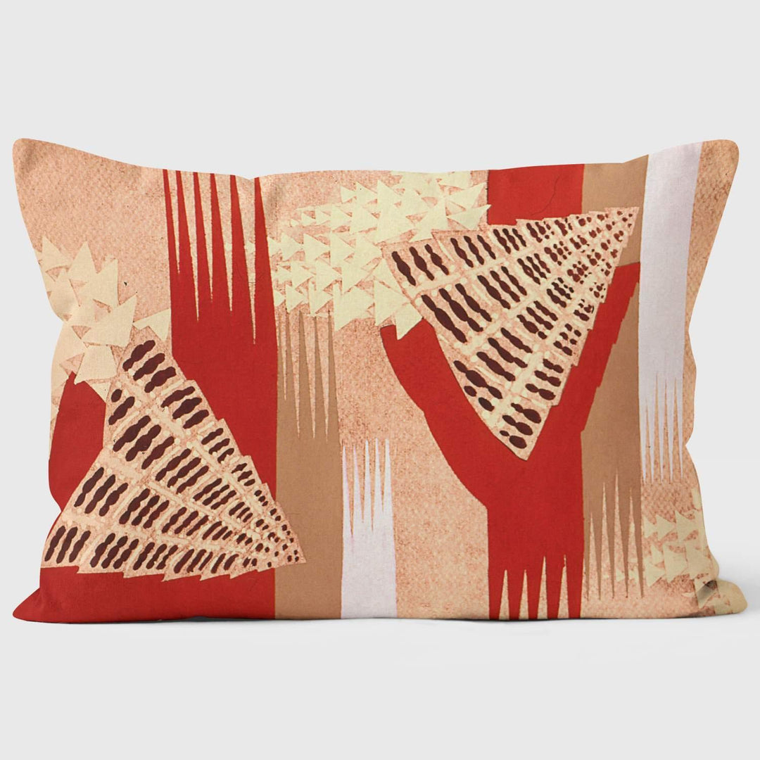 Art Deco Shell Abstract - Art Deco Cushion - Handmade Cushions UK - WeLoveCushions