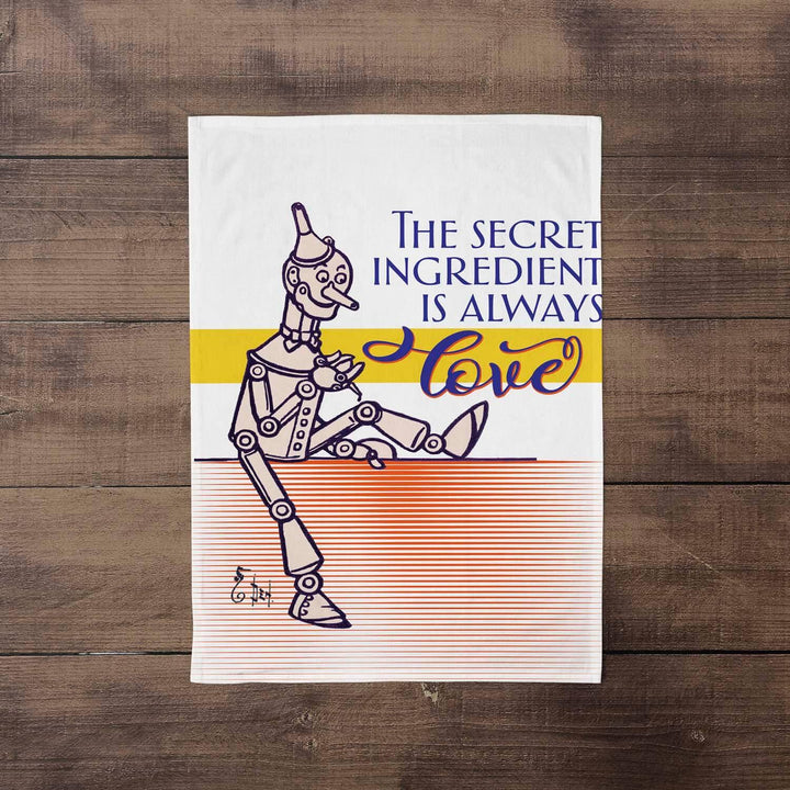 Tinman Wall - The Wizard Of Oz Tea Towel