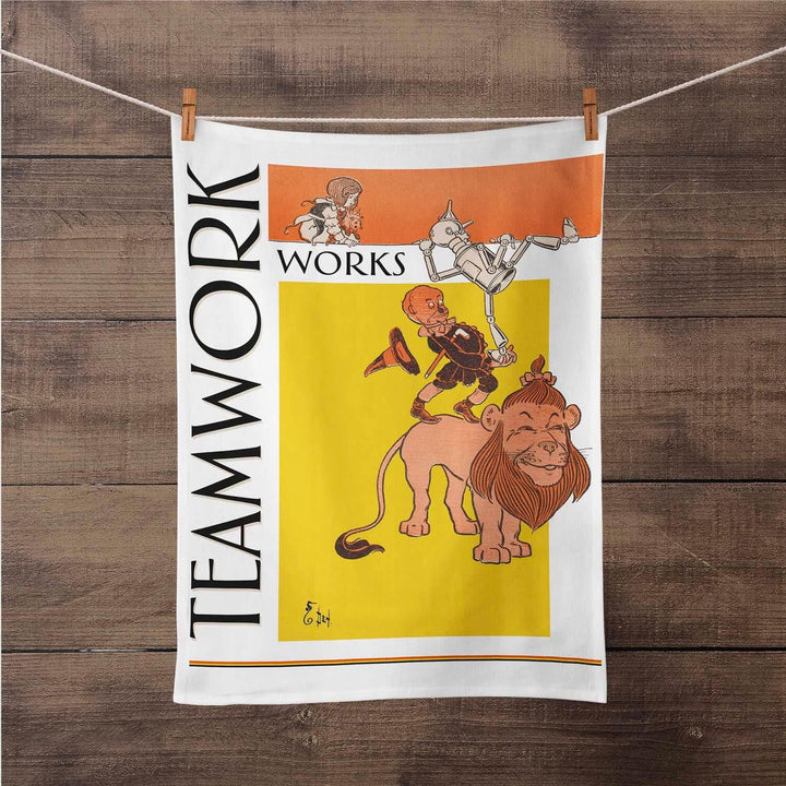 Teamwork Group - The Wizard of Oz Tea Towel