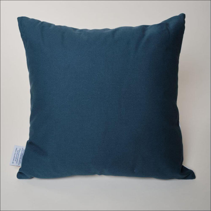 Balham London Underground Tube Station Roundel Cushion - Handmade Cushions UK - WeLoveCushions