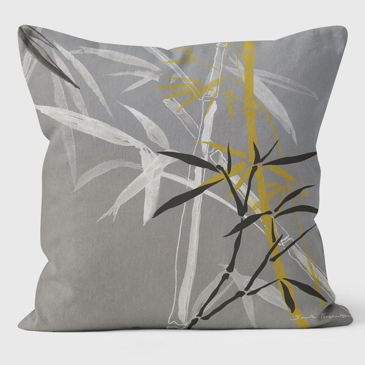 Bamboo Garden - Sarah Thornton Cushion - Handmade Cushions UK - WeLoveCushions