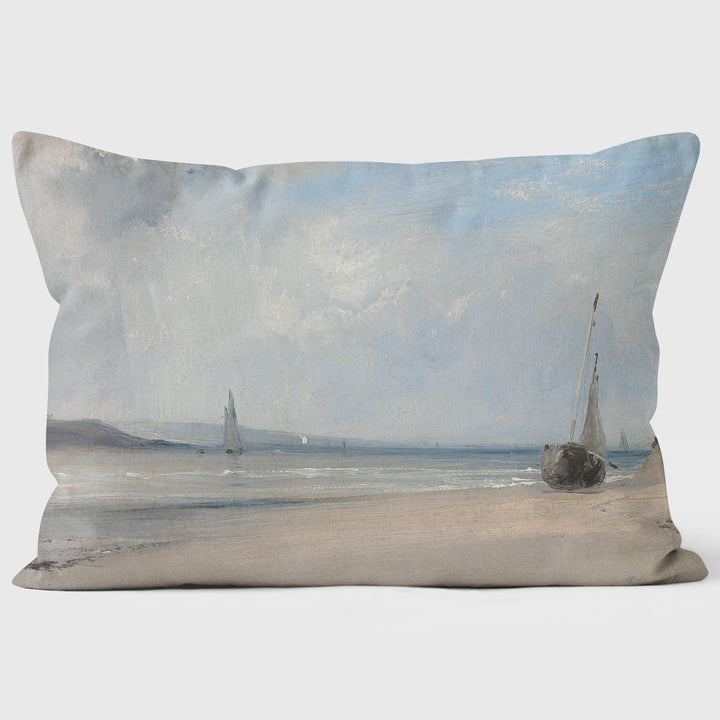 La Ferte - Richard Parkes Bonington's - National Gallery Cushion - Handmade Cushions UK - WeLoveCushions