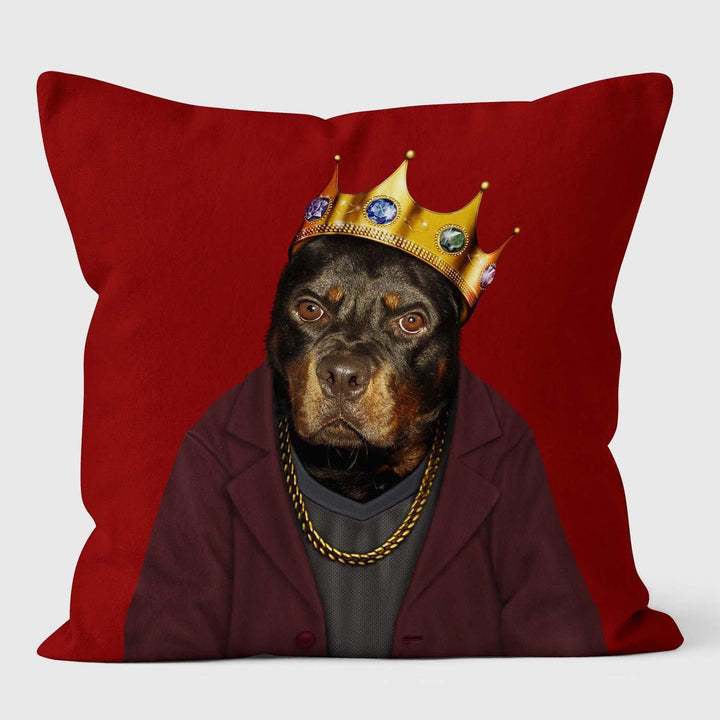 Big Doggie - Pets Rock Cushion - Handmade Cushions UK - WeLoveCushions