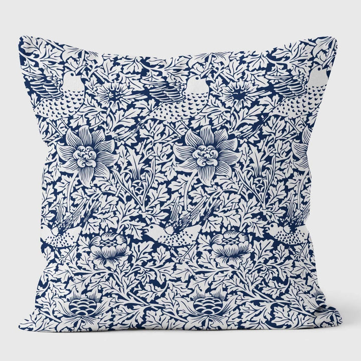 Bird And Anemone - William Morris Cushion