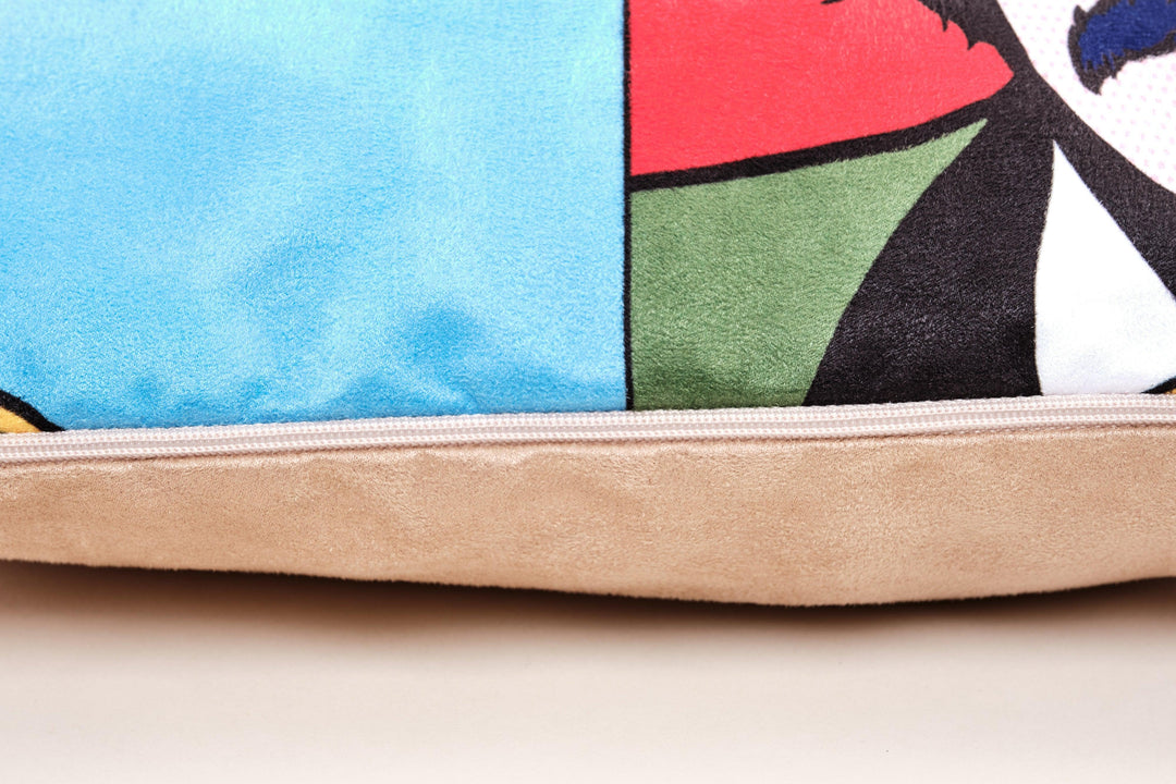 Harnser - Bittern - Robert Gillmor Cushion - Handmade Cushions UK - WeLoveCushions