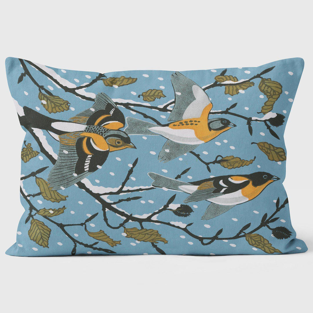 Bramblings - Robert Gillmor Cushion - Handmade Cushions UK - WeLoveCushions