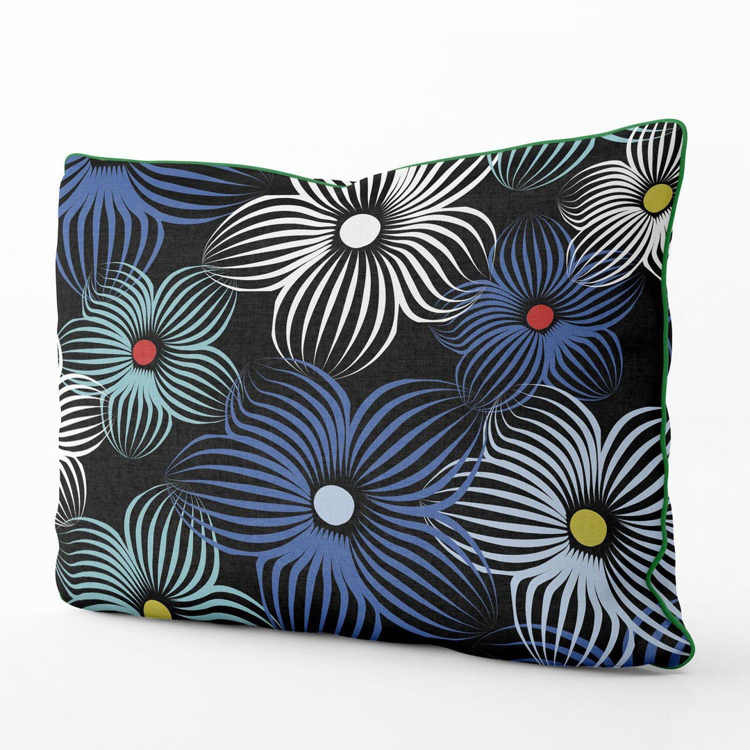 Bubble Blossom - Funky Art Cushion - Perfect Day - House Of Turnowsky Pillows - Handmade Cushions UK - WeLoveCushions