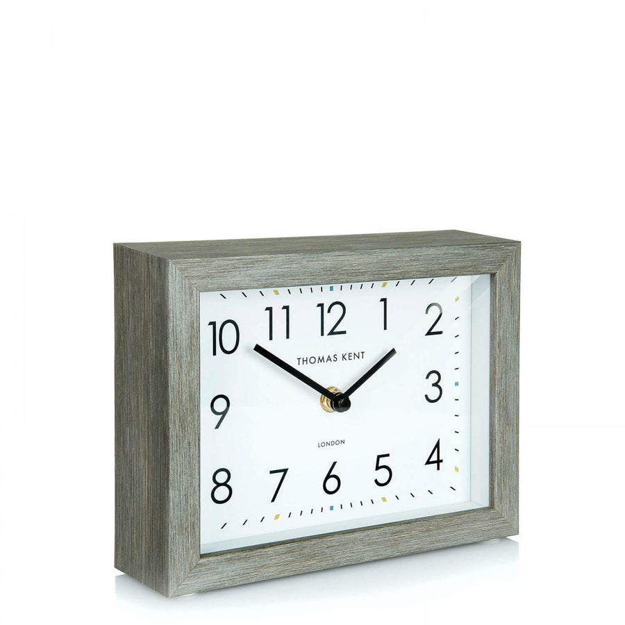 7" Smithfield Mantel Clock Limestone