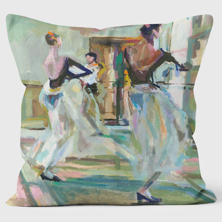 Character Class in Vaganova Ballet Inspired Cushion- Charlotte Leadbeater - Handmade Cushions UK - WeLoveCushions