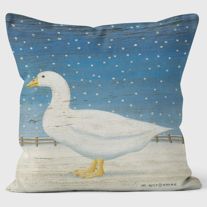 Christmas Goose - Martin Wiscombe Cushions - Handmade Cushions UK - WeLoveCushions