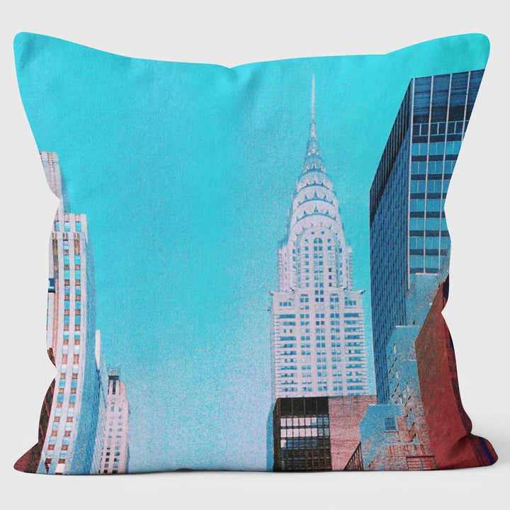 Chrysler Building I - Ella Lancaster Cushion - Handmade Cushions UK - WeLoveCushions