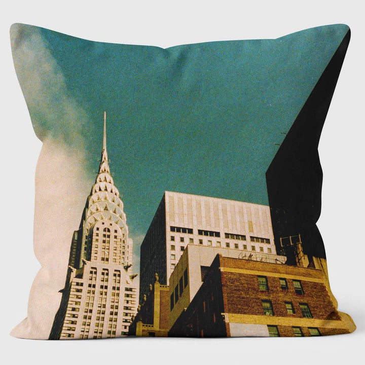 Chrysler Building II - Ella Lancaster Cushion - Handmade Cushions UK - WeLoveCushions