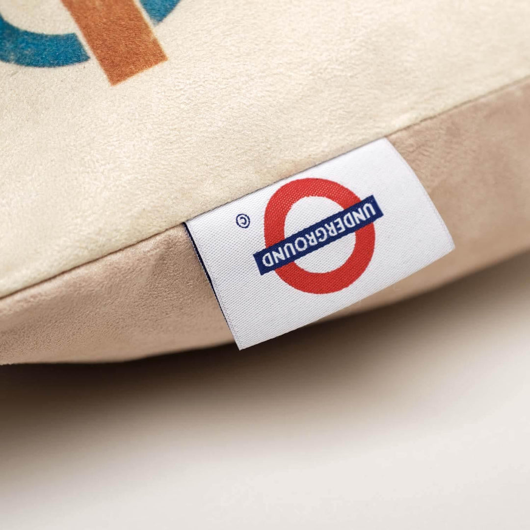 Come Out at Easter - London Transport Cushion - Handmade Cushions UK - WeLoveCushions