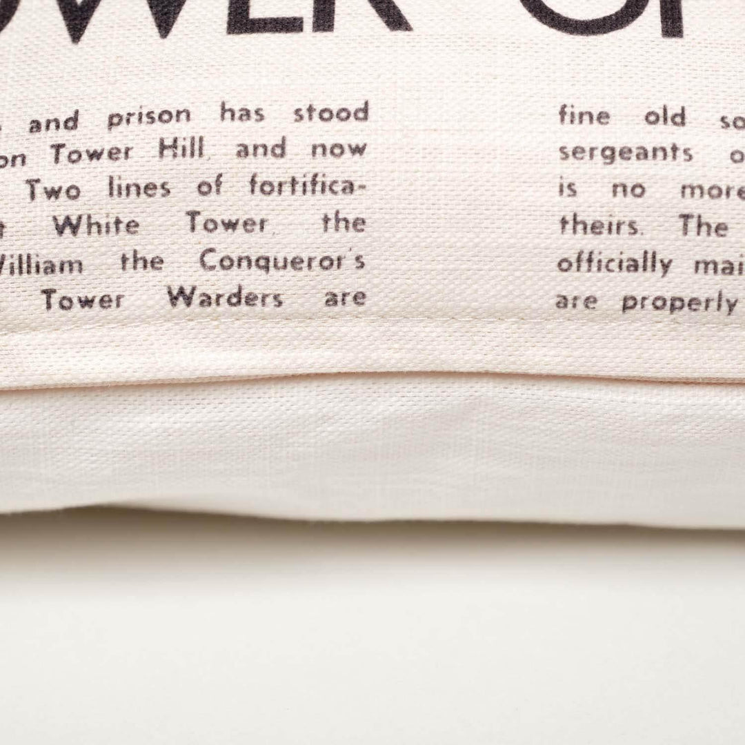 Cornwall Map - National Railways Museum Cushion - Handmade Cushions UK - WeLoveCushions