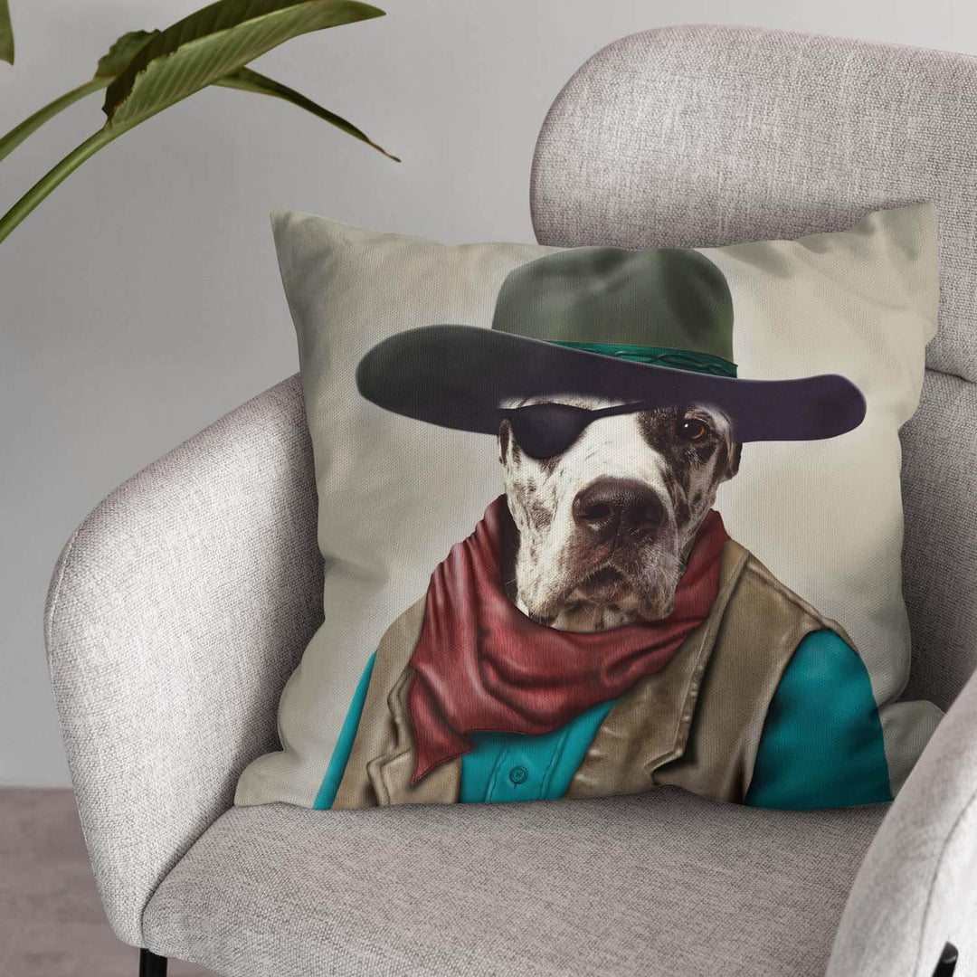 Cowboy  - Pets Rock Cushion