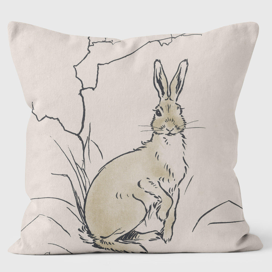 Curious Hare - Special Occasions Cushion - Handmade Cushions UK - WeLoveCushions