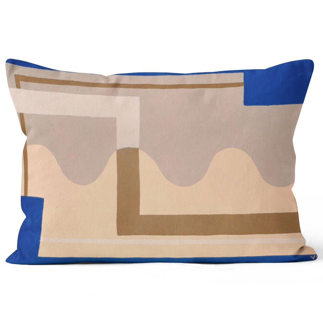 Curve & Line - Art Deco Cushion - Handmade Cushions UK - WeLoveCushions