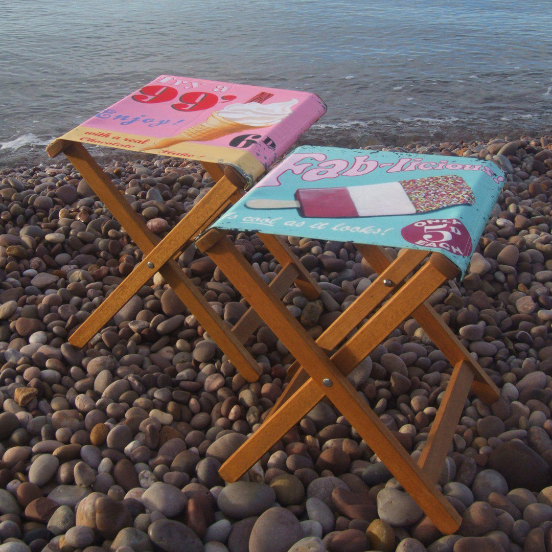 Fab-licious - Martin Wiscombe - Glamping Camping  Stool