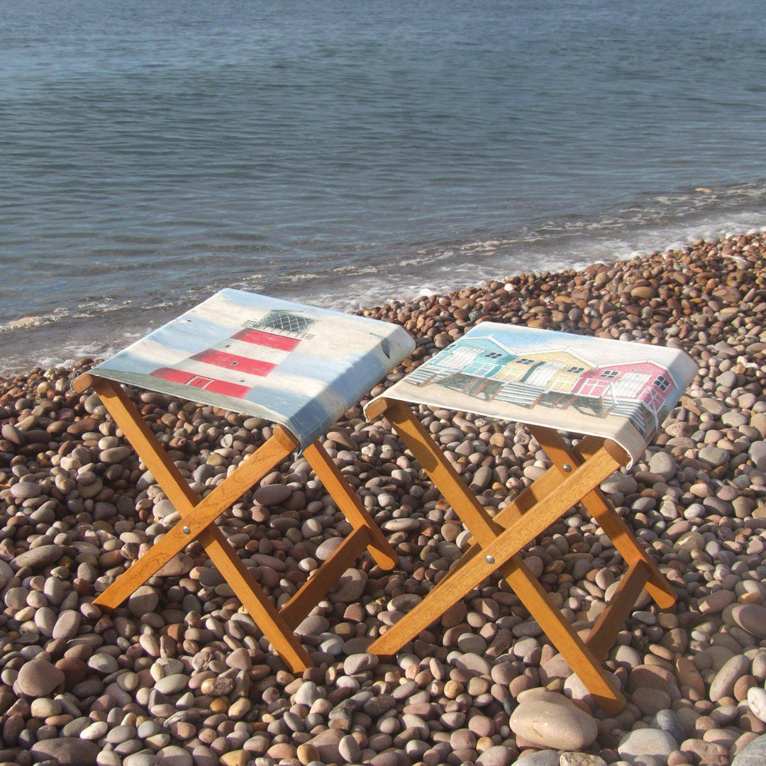 Beach Huts - Martin Wiscombe - Glamping Camping Stool