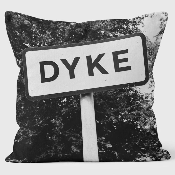 DYKE - Lesser Spotted Britain Cushion - Handmade Cushions UK - WeLoveCushions