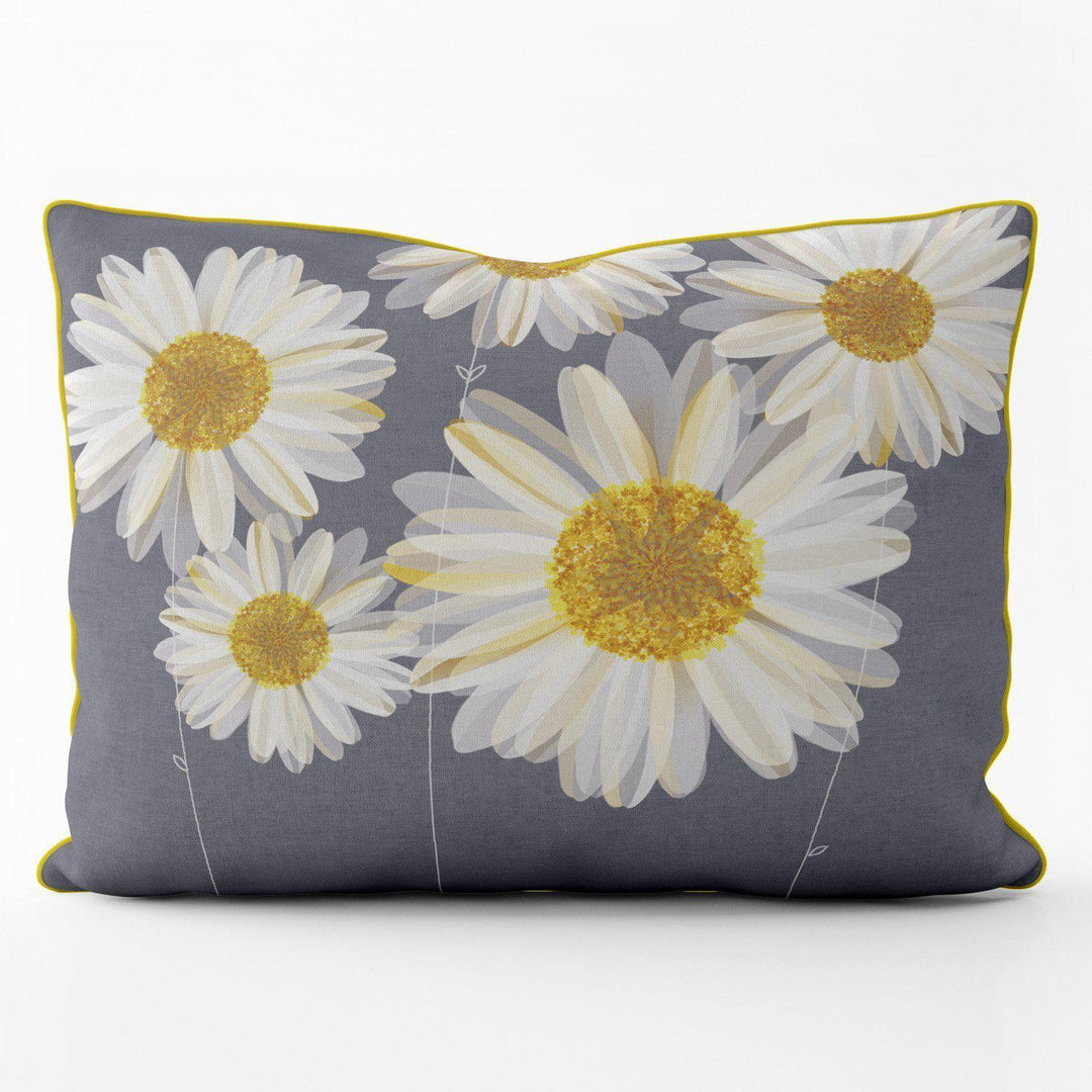 Daisies - Funky Art Cushion - FOG - House Of Turnowsky Pillows - Handmade Cushions UK - WeLoveCushions