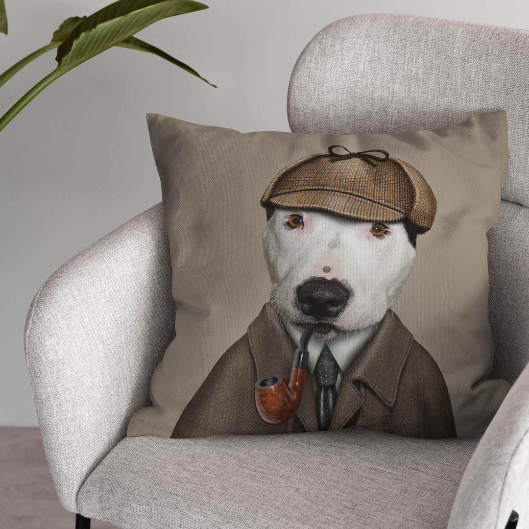 Detective - Pets Rock Cushion