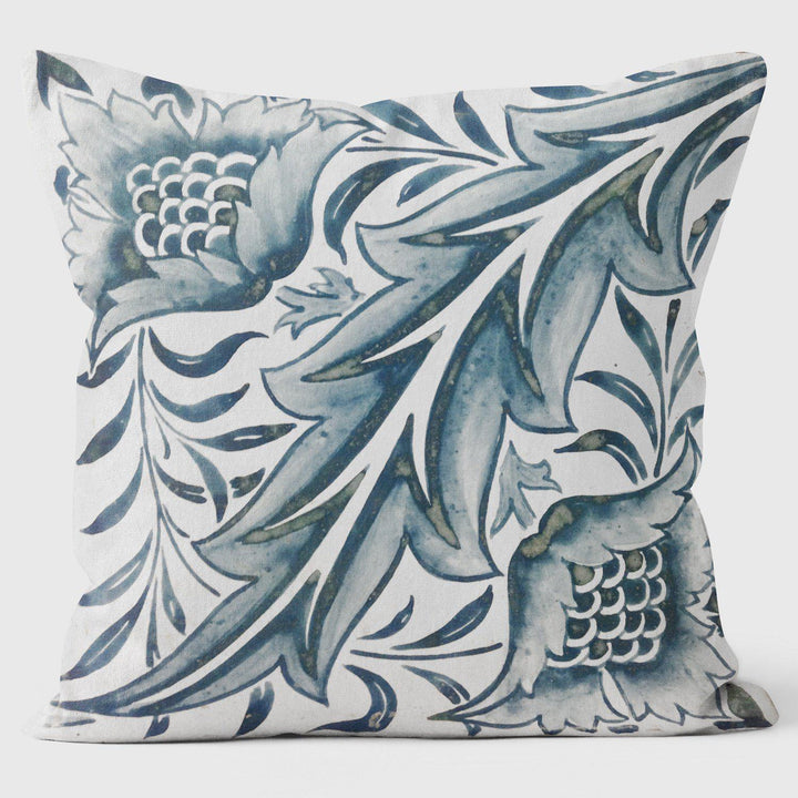 Diagonal Leaf - William Morris Cushion - Handmade Cushions UK - WeLoveCushions